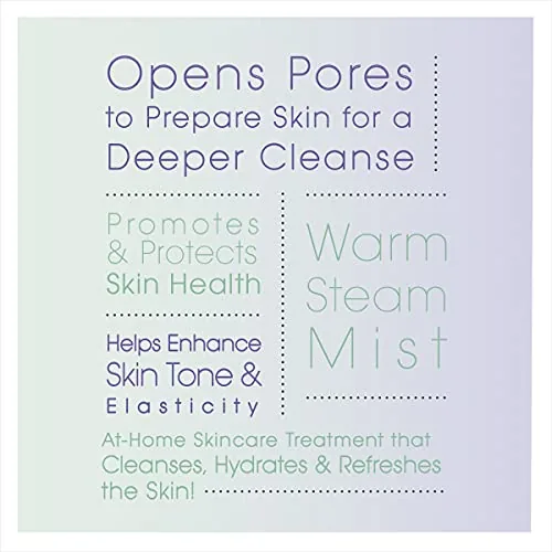 Testing the True Glow by Conair Moisturizing Mist Facial Steamer, Warm Steam over two weeks