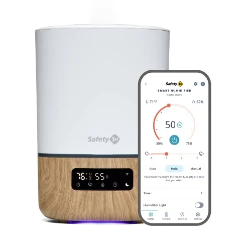 Safety 1st Connected Smart Humidifier - 1 Gallon (3.8L) Tank Size, Cool Mist Humidifier Review: Tested and Rated