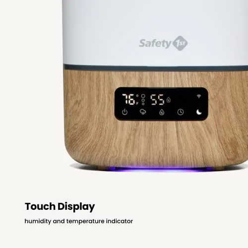 Another view of the Safety 1st Connected Smart Humidifier ,  1 Gallon (3.8L) Tank