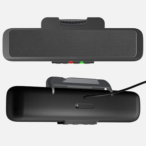 The Cyber Acoustics CA-2890 USB Speaker Bar with Clip-On Monitor Mount compared in context