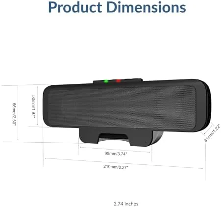 Testing the Cyber Acoustics CA-2890 USB Speaker Bar with Clip-On Monitor Mount over two weeks