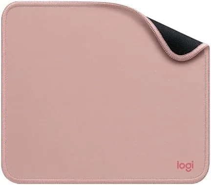 Logitech Studio Series Small Mouse Pad, Anti-Slip 9x8 Inches, Darker Rose | Anti-slip rubber Review: Tested and Rated