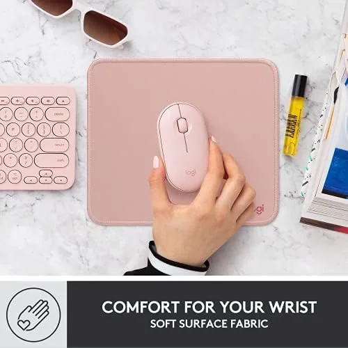 Testing the Logitech Studio Series Small Mouse Pad, Anti-Slip 9x8 Inches, Darker over two weeks