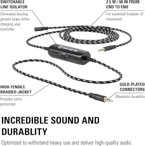 Comparison of the Elgato Chat Link Pro with a generic audio splitter cable