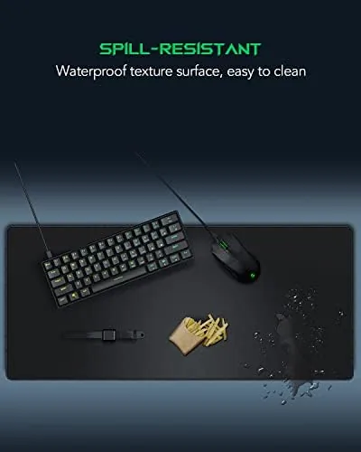 Another view of the Black Shark Gaming Mouse Pad Desk Mat (35.4" × 15.8"