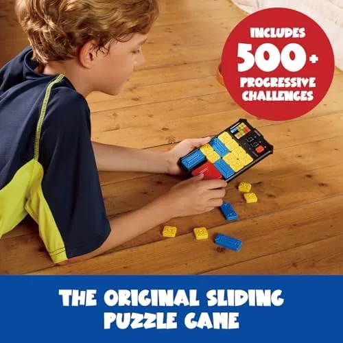Close up of the slide grid and the small display on the game
