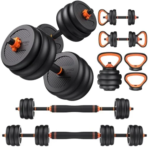 FEIERDUN DS2 Adjustable Dumbbells, 20/30/40/45/70/90lbs Free Weight Set with Connector, 5 in1 Dumbbells Set Review: Tested and Rated