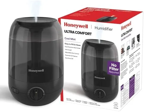 Honeywell Ultra Comfort Cool Mist Humidifier, HUL545B | Filter-Free Operation, Essential Oil Compatible, Easy-Fill Review: Tested and Rated