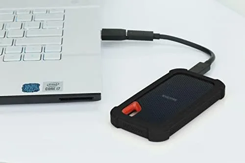 The LEFXMOPHY Case Cover Replacement for SanDisk Extreme Portable New Generation in real use