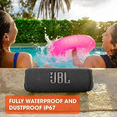 The JBL Flip 6 - Portable Waterproof Speaker - Black | compared in context