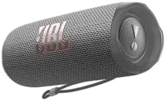 JBL Flip 6 unboxing with the speaker, USB-C cable, and quick start guide