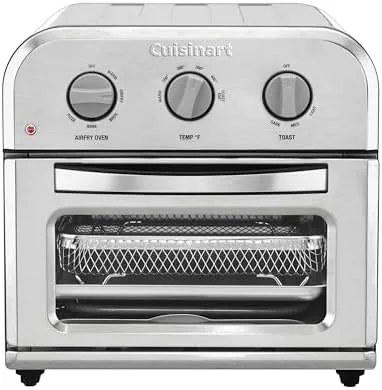 Cuisinart Compact Air Fryer Toaster Oven, Stainless Steel Fryer with 6-in-1 Functions, Adjustable Temperature Review: Tested and Rated