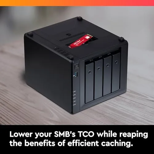 Detail shot of the Western Digital 500GB WD Red SN700 NVMe Internal Solid State features