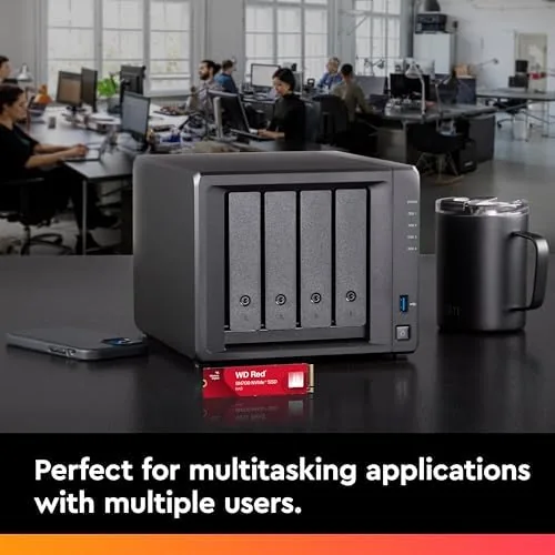The Western Digital 500GB WD Red SN700 NVMe Internal Solid State in real use