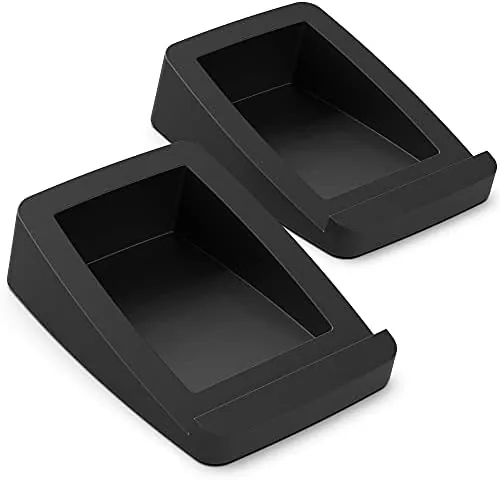 Testing the HumanCentric Desktop Speaker Stands Wedge for Medium Speakers, Angled | over two weeks