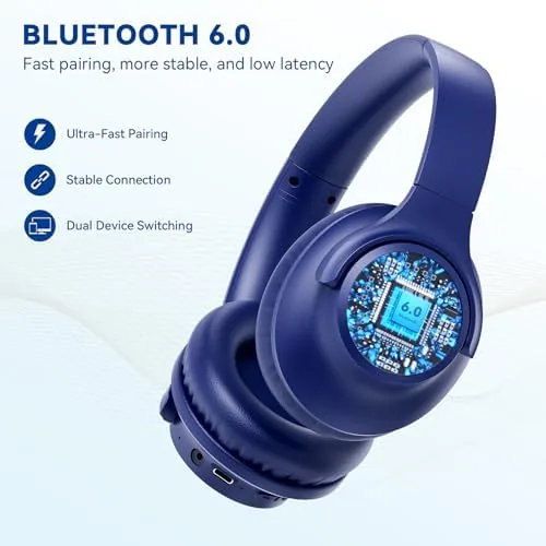Testing the KVIDIO Bluetooth Headphones Wireless Over Ear Headsets 65H Playtime | over two weeks