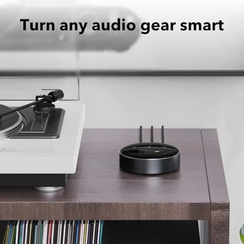 Close look at the WiiM Mini AirPlay 2 Wireless Audio Streamer, Multiroom Stereo, Preamplifier build quality