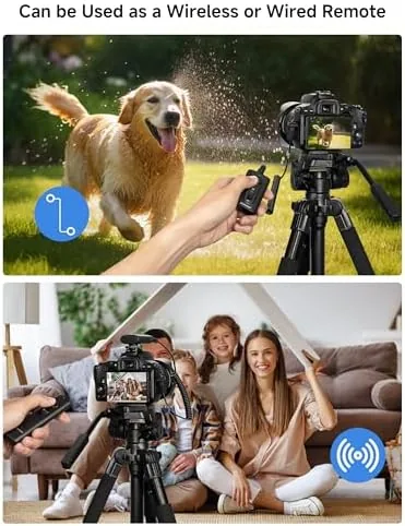 The PROfezzion 164ft Remote Shutter Release Wireless for Select Canon Cameras in real use