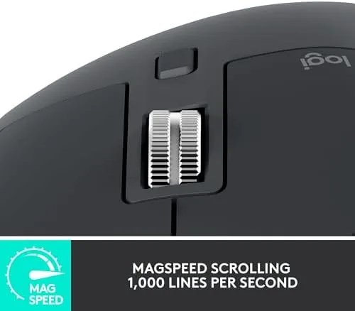 MX Master 3S in use during a day of document work