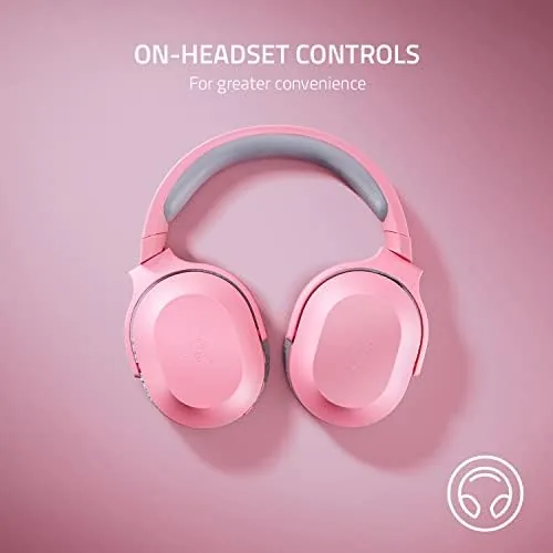 Close up of the HyperClear microphone being attached to the left earcup
