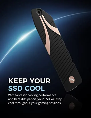SABRENT heatsink compared to a generic drive cooler bundle