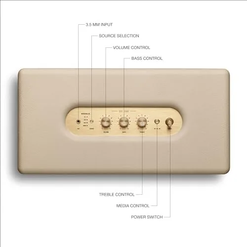 The Marshall Woburn III Bluetooth Home Speaker - Loud Stereo Sound compared in context