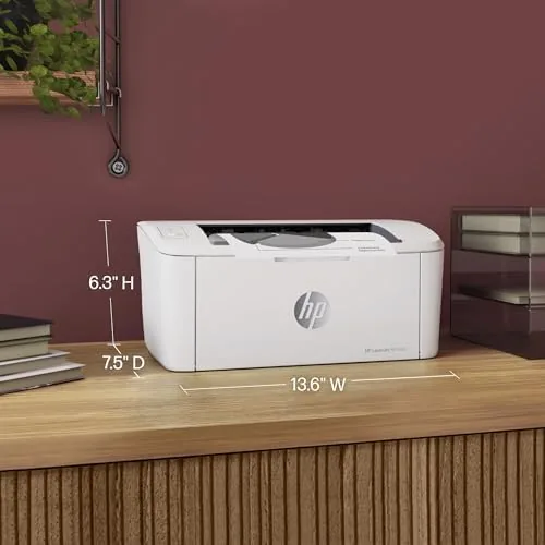Another view of the HP LaserJet M110w Wireless Black & White Printer, Print, Fast
