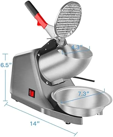 The Reespring Snow Cone Machine Shaved Ice Machine Ice Crusher with compared in context
