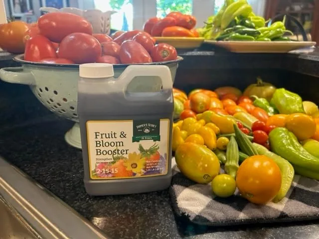 Testing the Farmer's Secret Fruit & Bloom Booster Fertilizer - Super Concentrated over two weeks