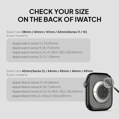 A stretchy band fitted onto an Apple Watch case