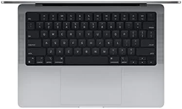 Close-up of the MacBook Pro 14 ports including MagSafe and HDMI