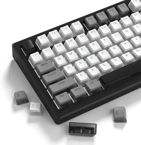 Testing the Womier Pudding Keycaps, PBT Shine Through Keycaps Black 164 Keys over two weeks