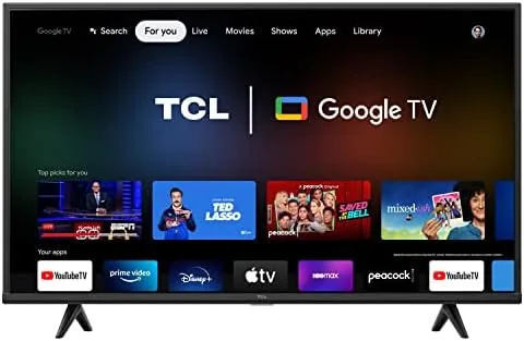 Overview of the TCL 43" Class 4-Series 4K UHD HDR Smart Google TV