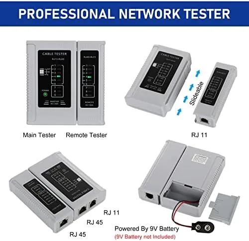 Testing the RJ45 Crimp Tool Kit Pass Thru Ethernet Crimper for Cat5e over two weeks