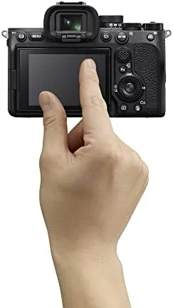 The a7 IV side by side with a comparable full-frame camera