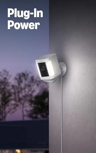 The Ring Spotlight Cam Plus, Battery, Home or business security with in real use