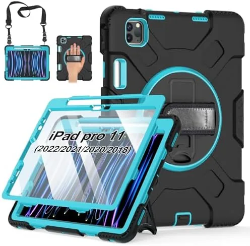 Case for iPad Pro 11 4th/ 3rd/ 2nd (2022/2021/ 2020/2018) | Shockproof Protective Silicone Review: Tested and Rated