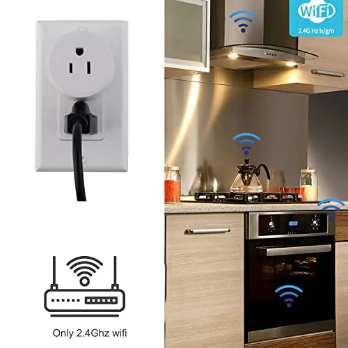 The Tuya WiFi Smart Plug Works with Alexa Google Assistant IFTTT in real use
