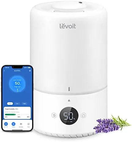 The white Levoit <a href=