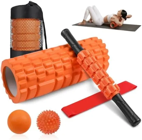 Testing the 6 in1 Foam Roller Set, Trigger Point Foam Roller, Yoga over two weeks