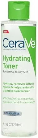CeraVe Hydrating Toner for Face Non-Alcoholic with Hyaluronic Acid, Niacinamide, and Ceramides for Sensitive Review: Tested and Rated
