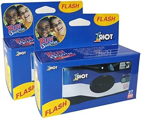 1 Shot Disposable Camera - 35mm One-Time-Use Camera - Single Use Camera with Flash Review: Tested and Rated