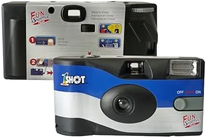 The 1 Shot Disposable Camera ,  35mm One-Time-Use Camera ,  Single in real use