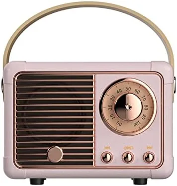 Overview of the Dosmix Retro Bluetooth Speaker, Vintage Mini Decor Gift for Women