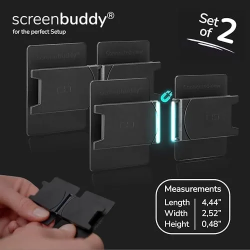 The Set of 2, Magnetic Connection for Your Screens, Suitable for compared in context