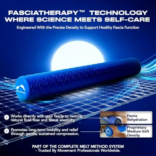 Close look at the Melt 36-Inch Soft Foam Roller Myofascial Release Physical Therapy | build quality