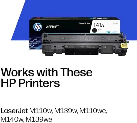 Close look at the HP 141A Black Toner Cartridge | Works with LaserJet M110 build quality