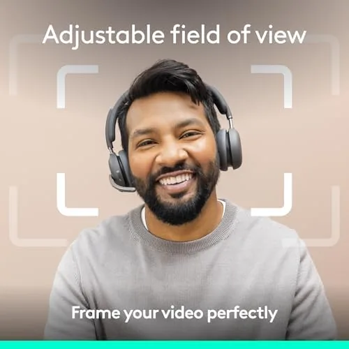 A 4K frame from the Logitech Brio showing sharp detail
