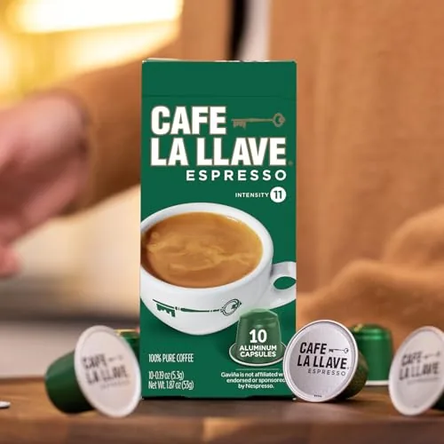 Testing the Café La Llave Espresso Aluminum Capsules, Dark Roast, 40ct | over two weeks