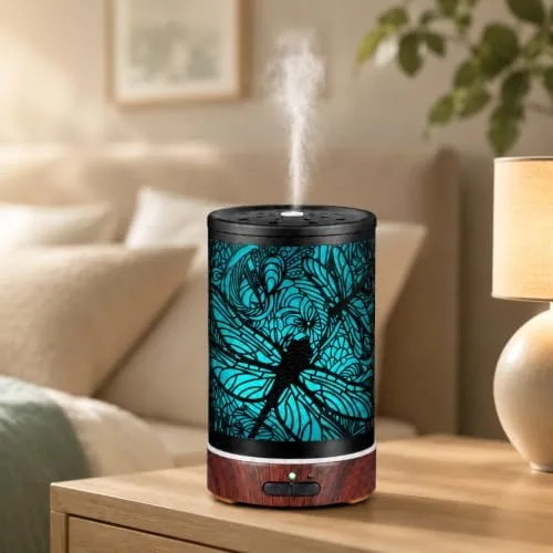 Testing the Essential Oils Diffuser,Aromatherapy Diffuser,Birthday for Women Mom Grandma,Metal Cool Mist over two weeks